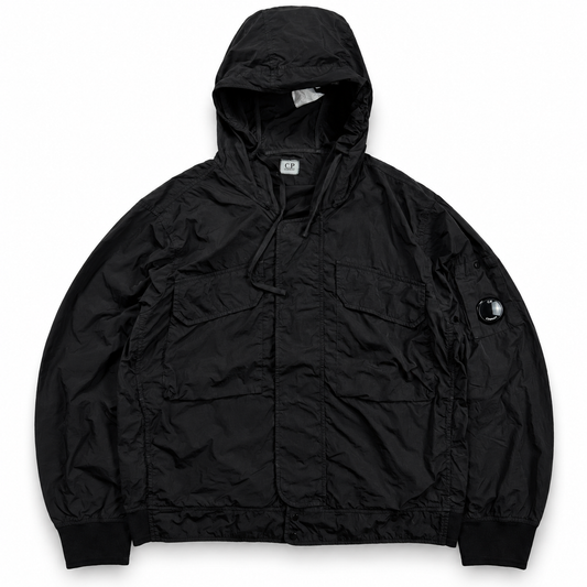 CP Company Chrome-R Hooded Lens Jacket Black (XL)