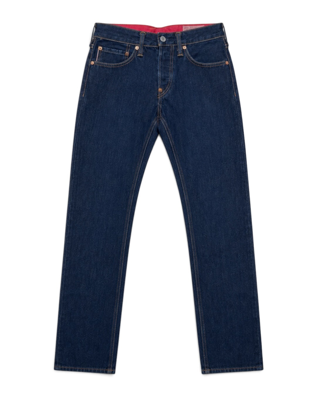 Evisu Japan Camo Red Selvedge Denim Jeans (XS)