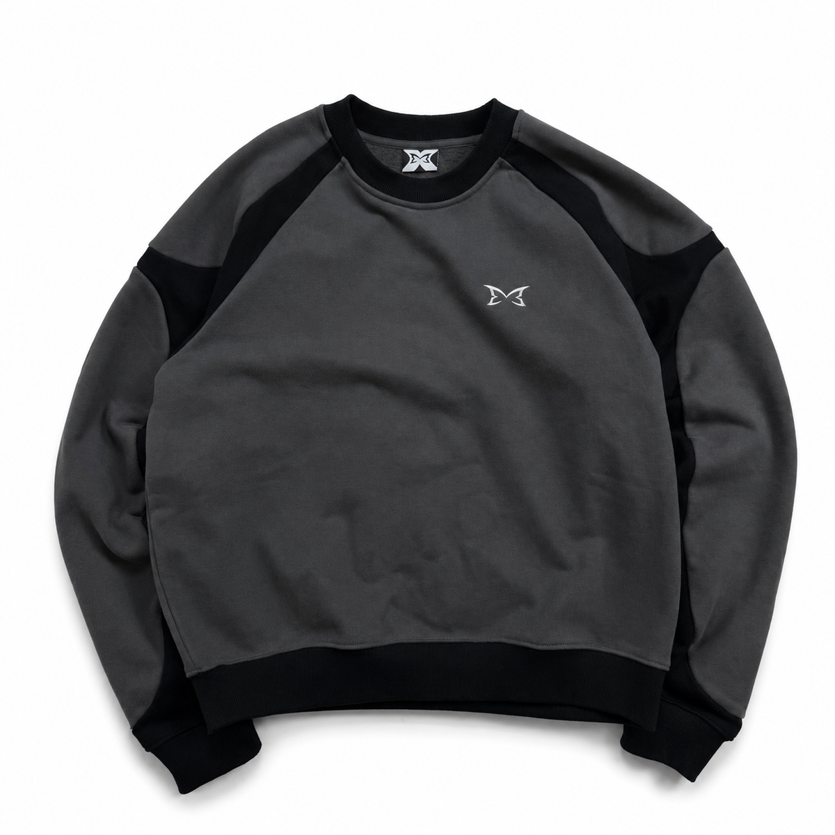 Mertra Crewneck DNA Black & Grey (S)
