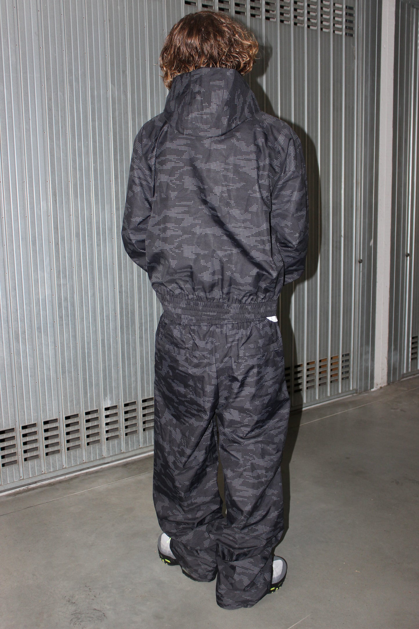 Vicinity Track Pants Dotted Black