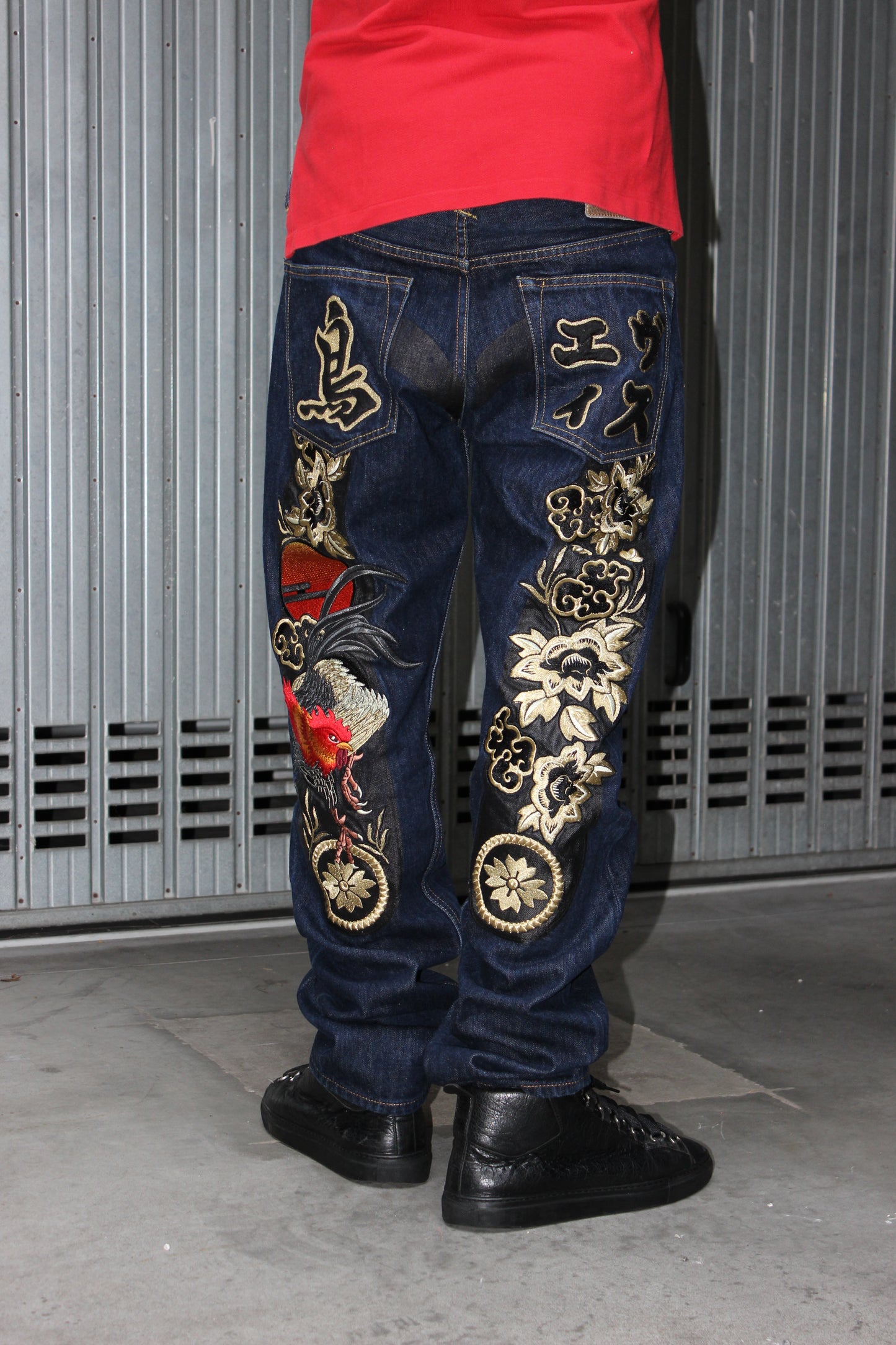 Evisu Selvedge Blue Jeans Denim