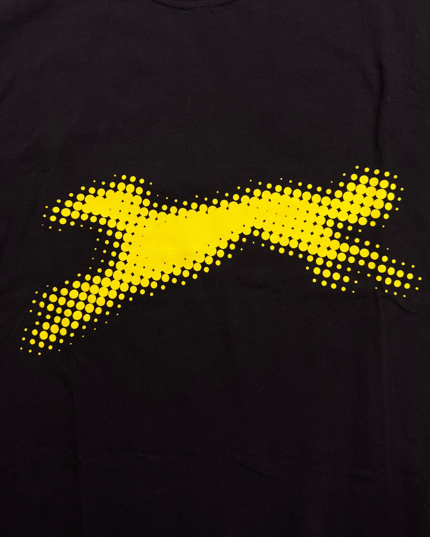 Units Boxy Fit Black & Yellow T-shirt (Small)