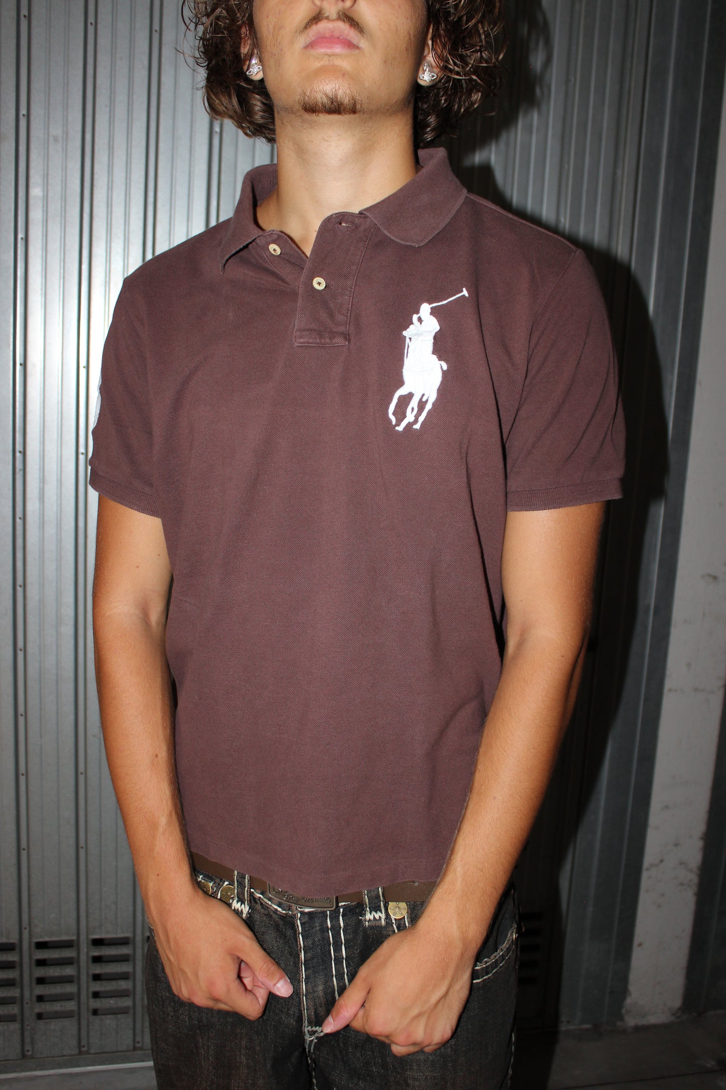 Ralph Lauren Big Pony Brown Polo (Large)