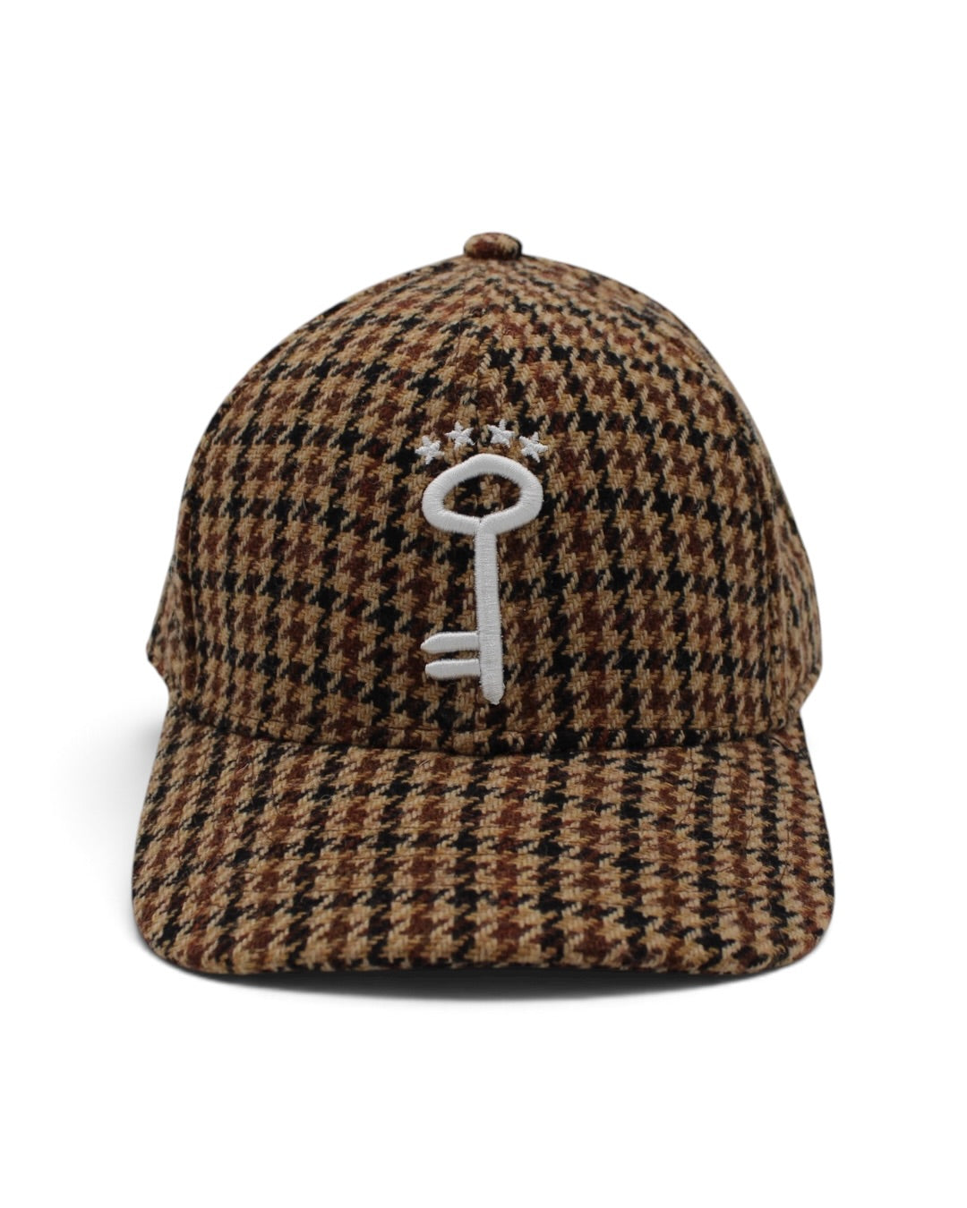 Miftah Plaid Brown Trucker Hat