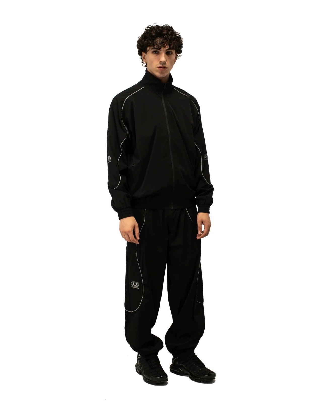 One Block Down Track Pant Reflective Black (MORE SIZES)