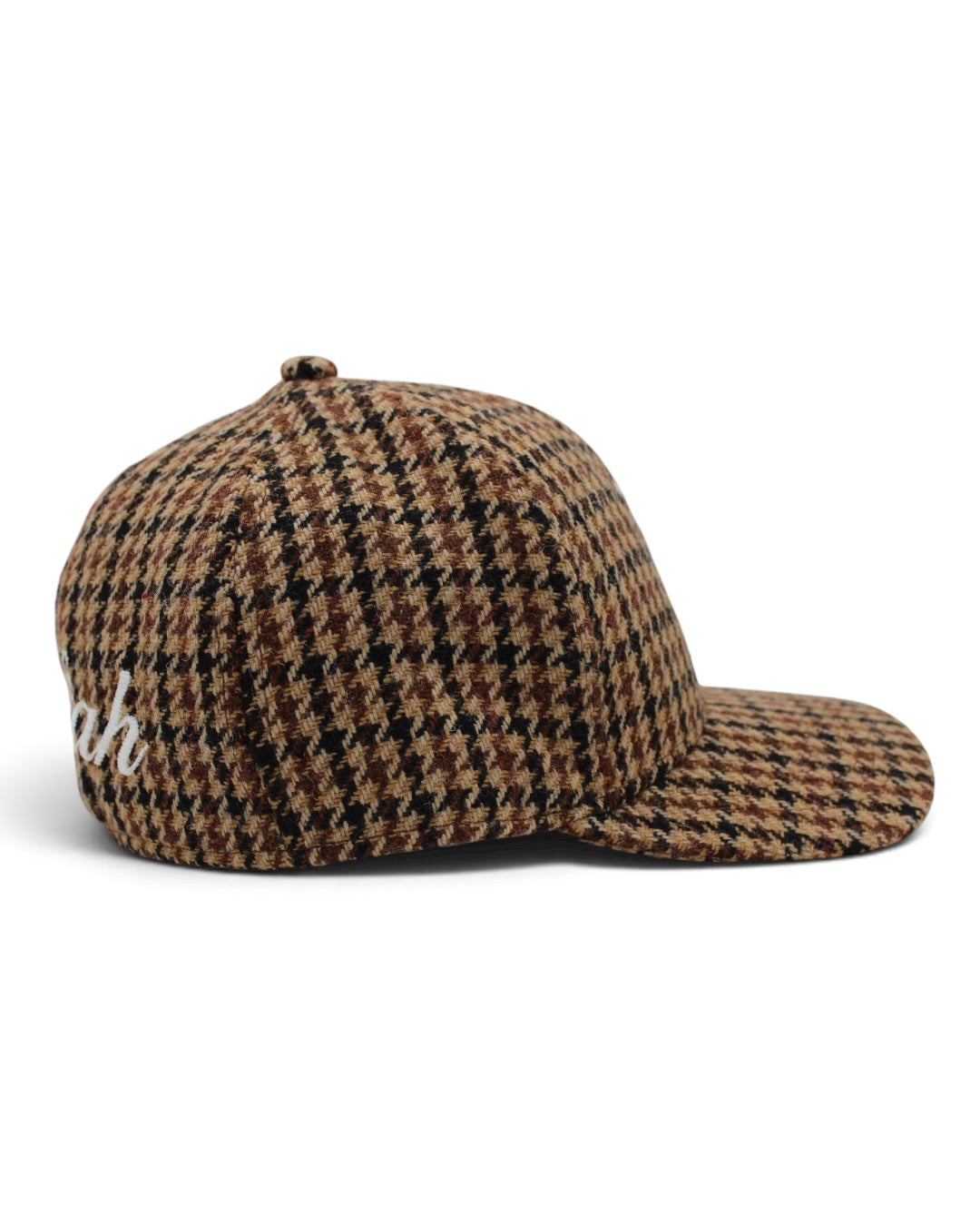 Miftah Plaid Brown Trucker Hat