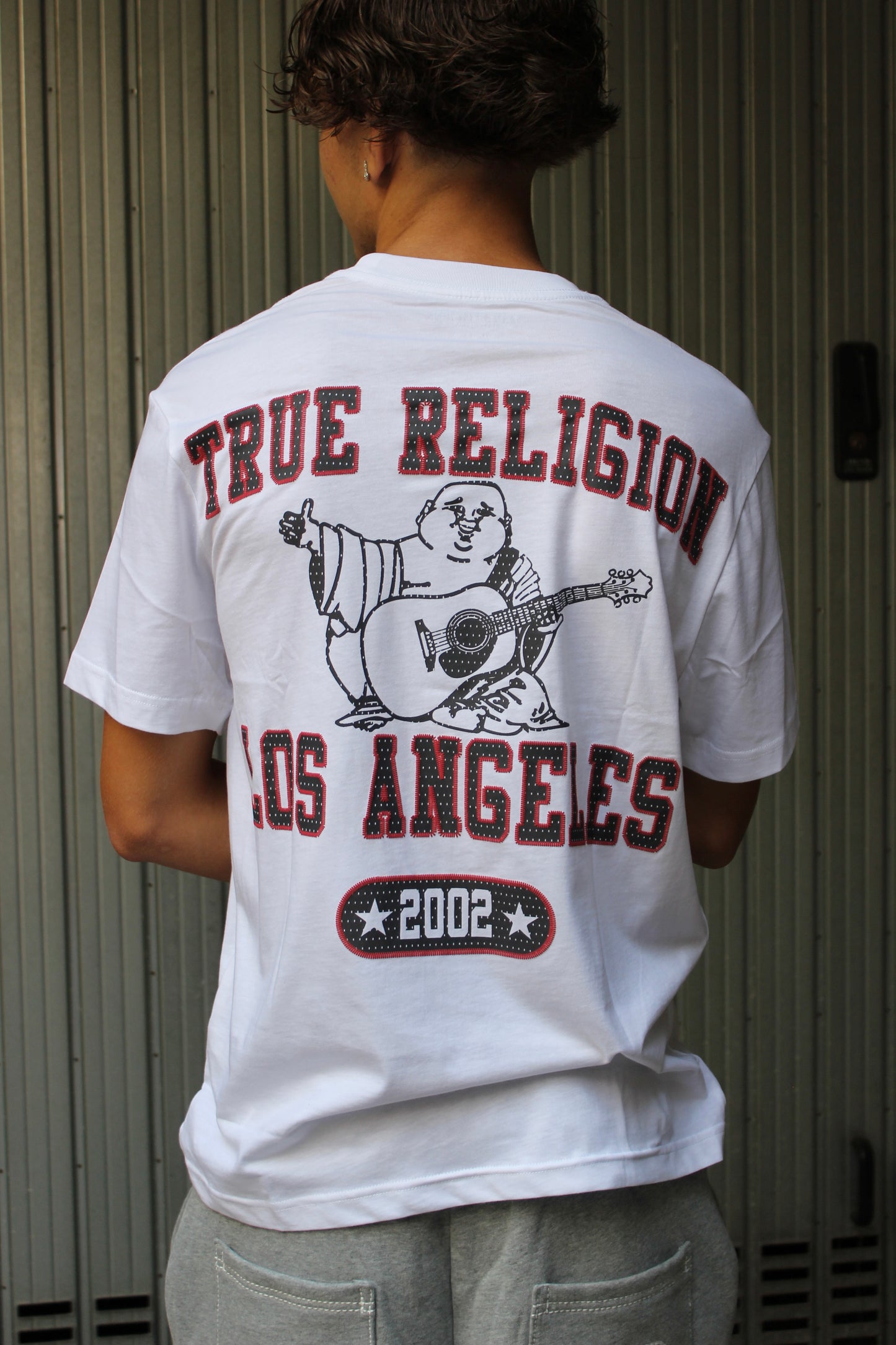 True Religion Los Angeles 2002 White Tee (S)