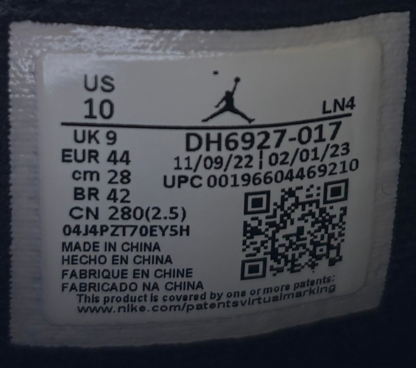Air Jordan 4 Thunder Yellow (44 EU / 9 UK)