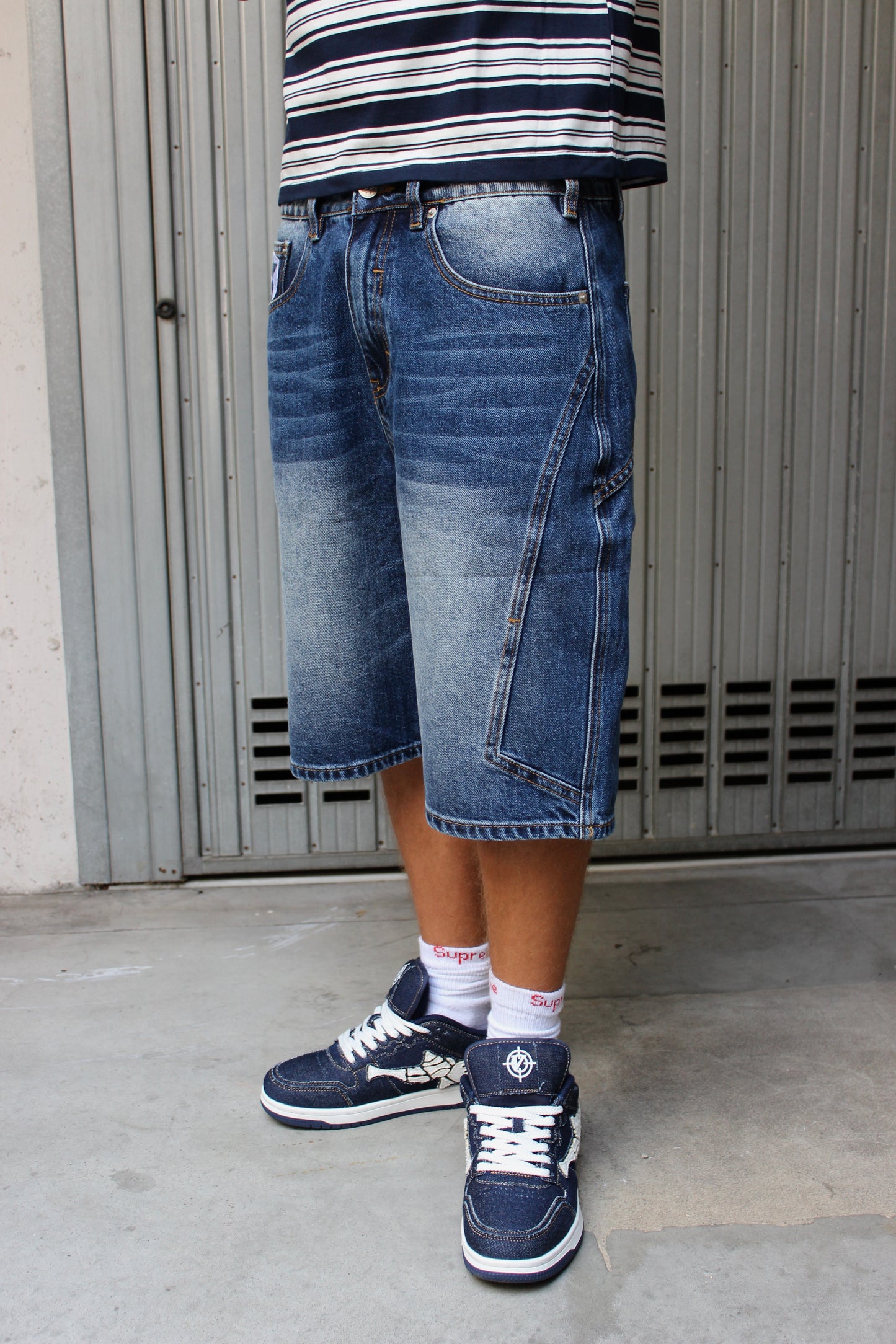 Poser Raw Denim Blue Jorts (S)