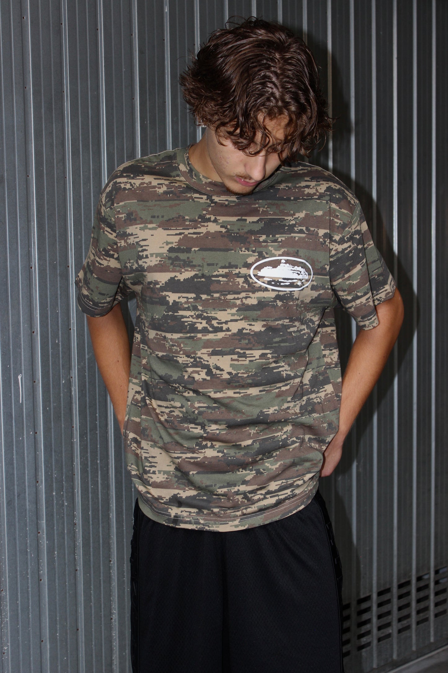 Corteiz Alcatraz Digital Camo Tee (M)