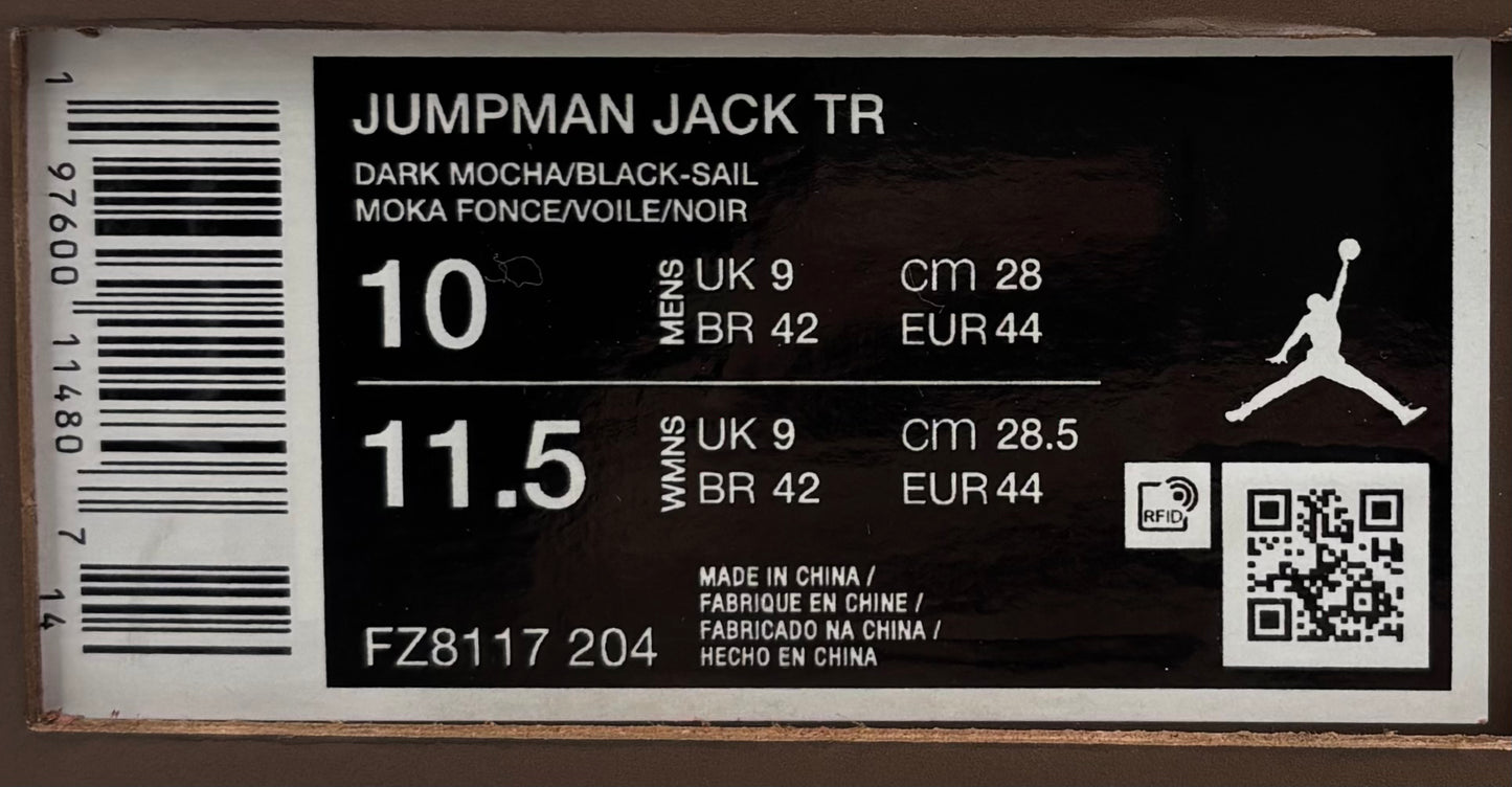 Jordan Jumpman Jack Travis Scott Dark Mocha (44 EU / 9 UK)