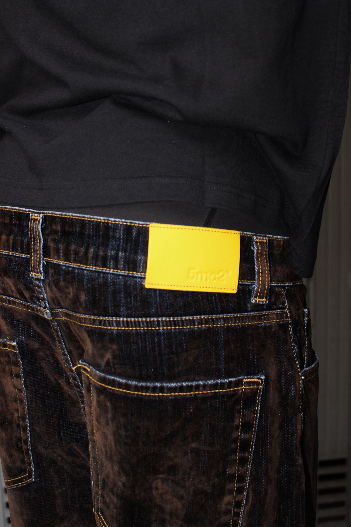 5mc2 Baggy Flocka Denim Jeans (L)
