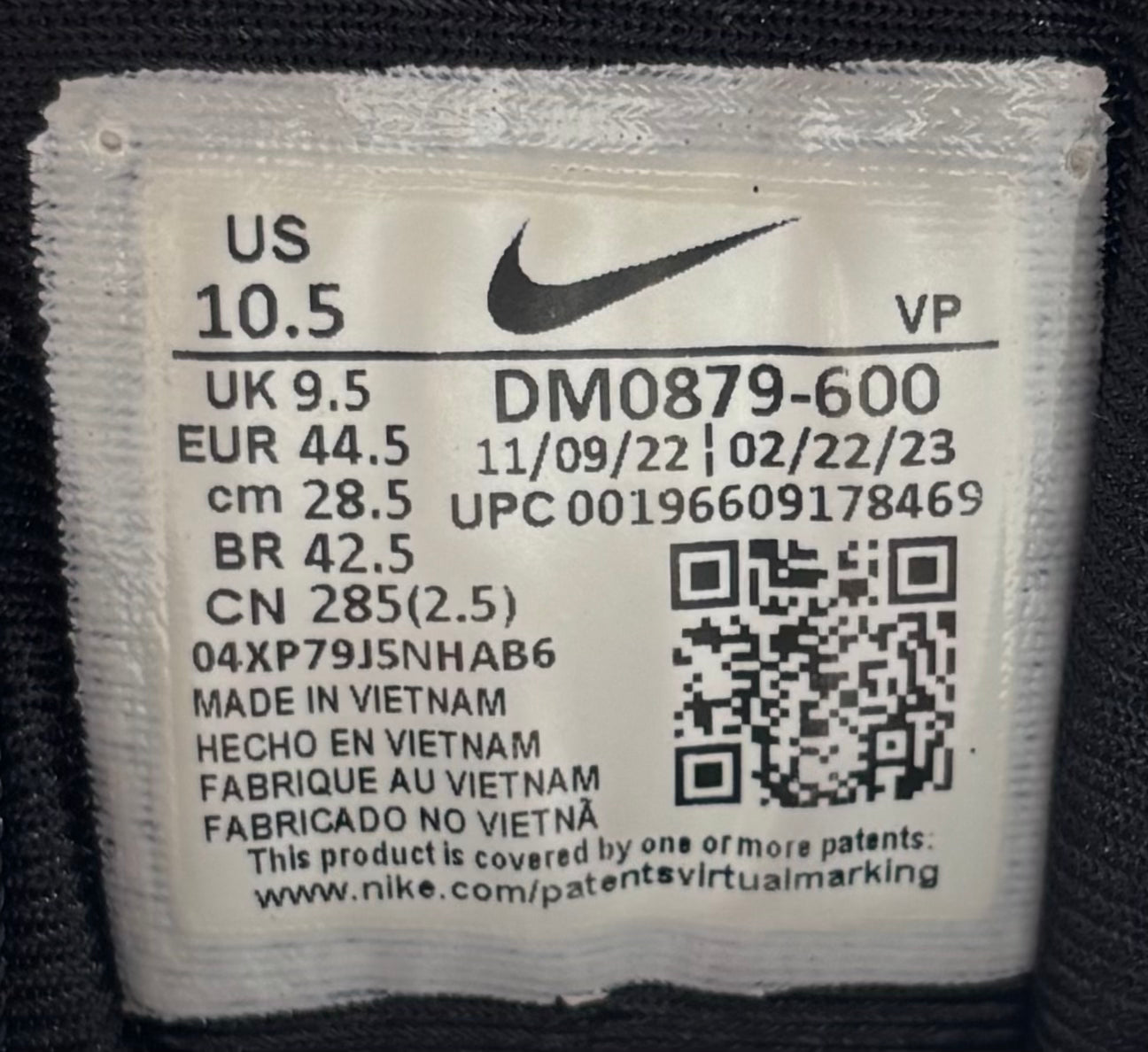 Nike Nocta Glide Crimson Red (44.5 EU / 9.5 UK)