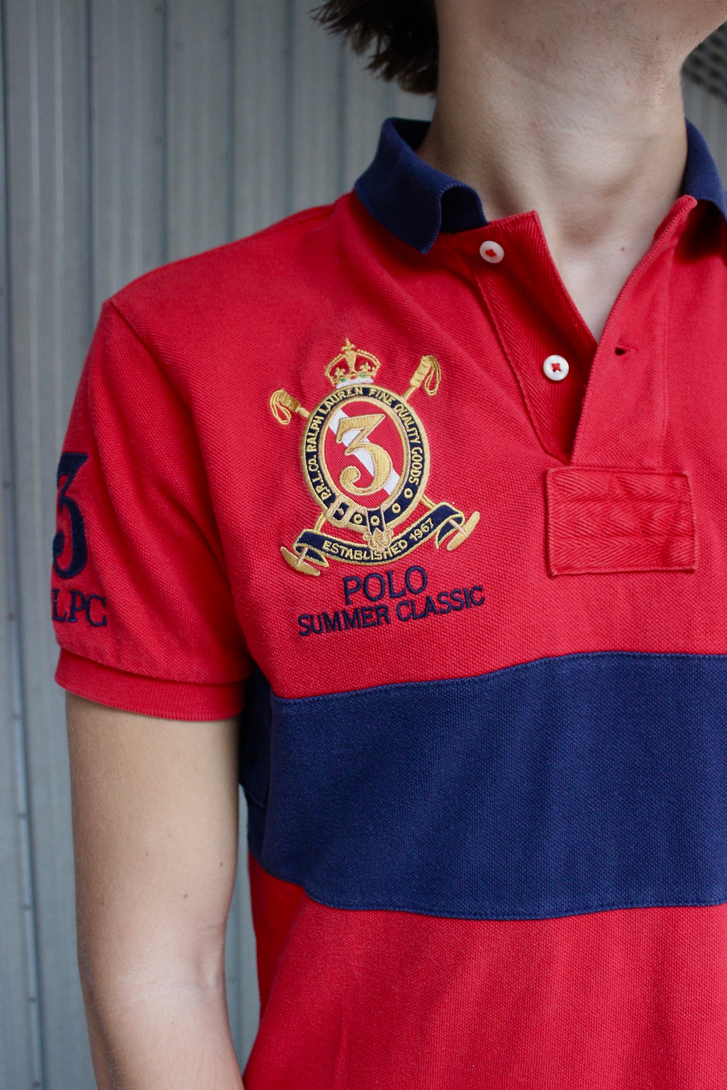 Ralph Lauren Crest Red Polo (S)