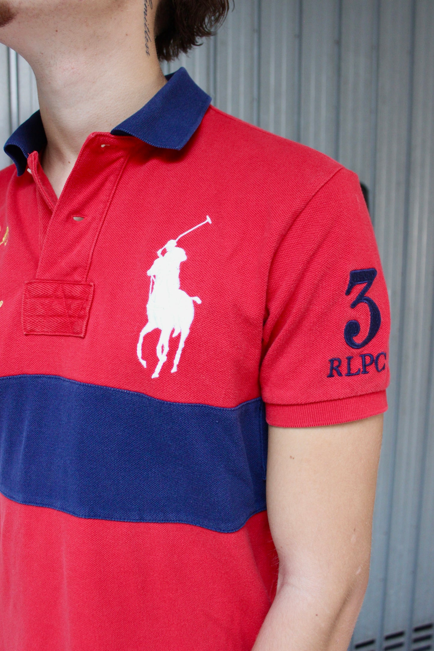 Ralph Lauren Crest Red Polo (S)