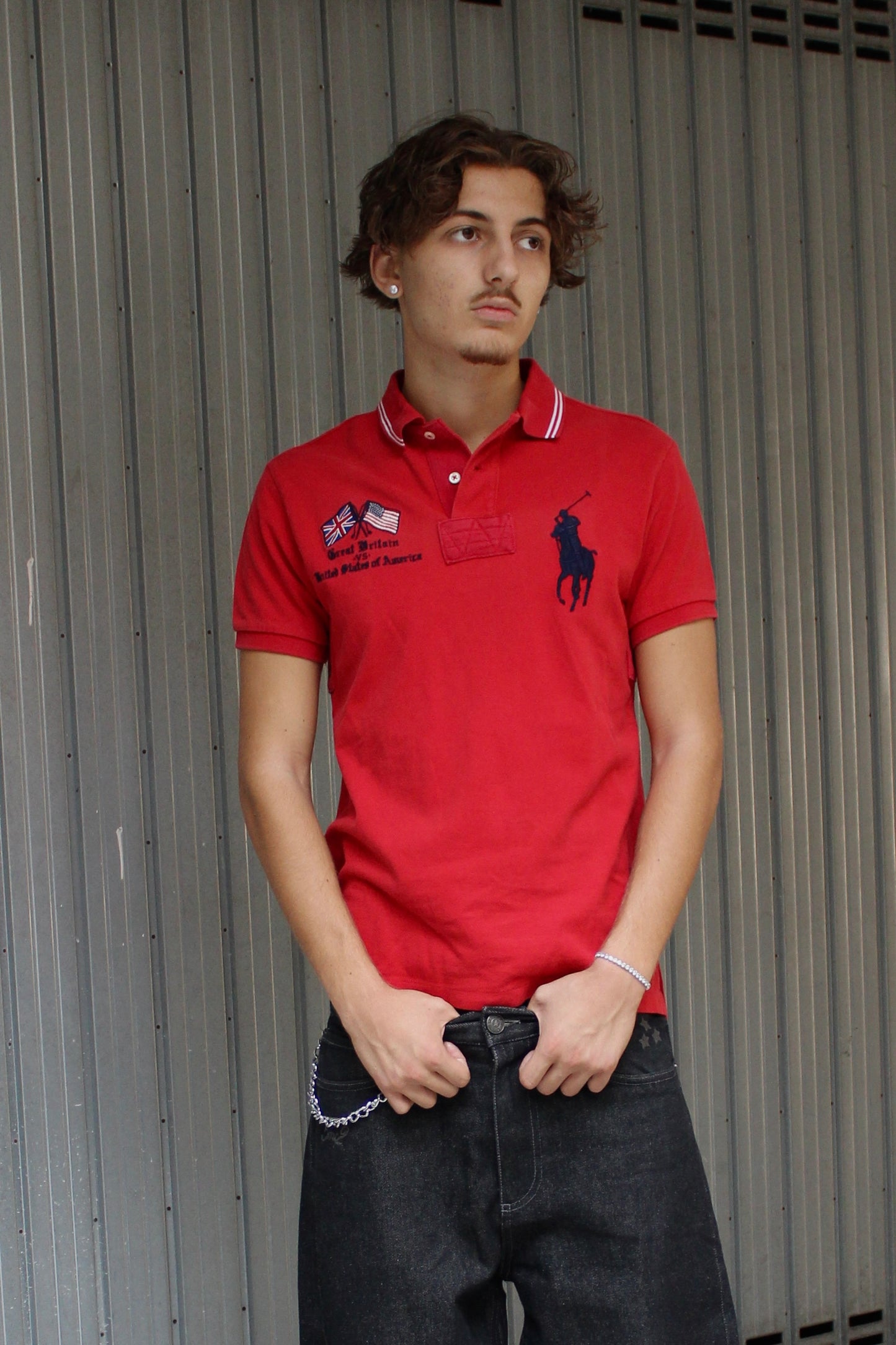 Ralph Lauren UK vs USA Red Polo (S)