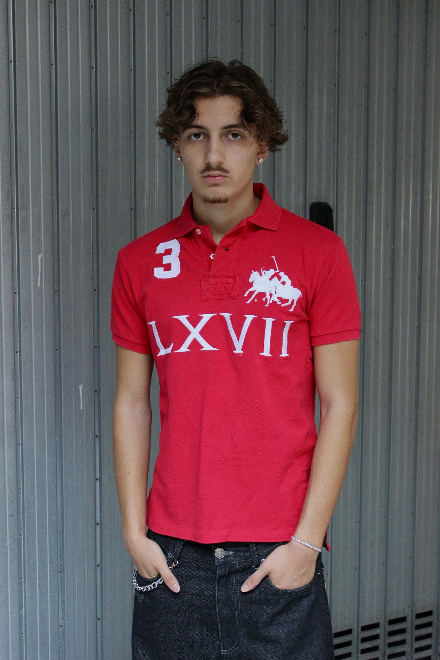 Ralph Lauren LXVII Red Polo (S)