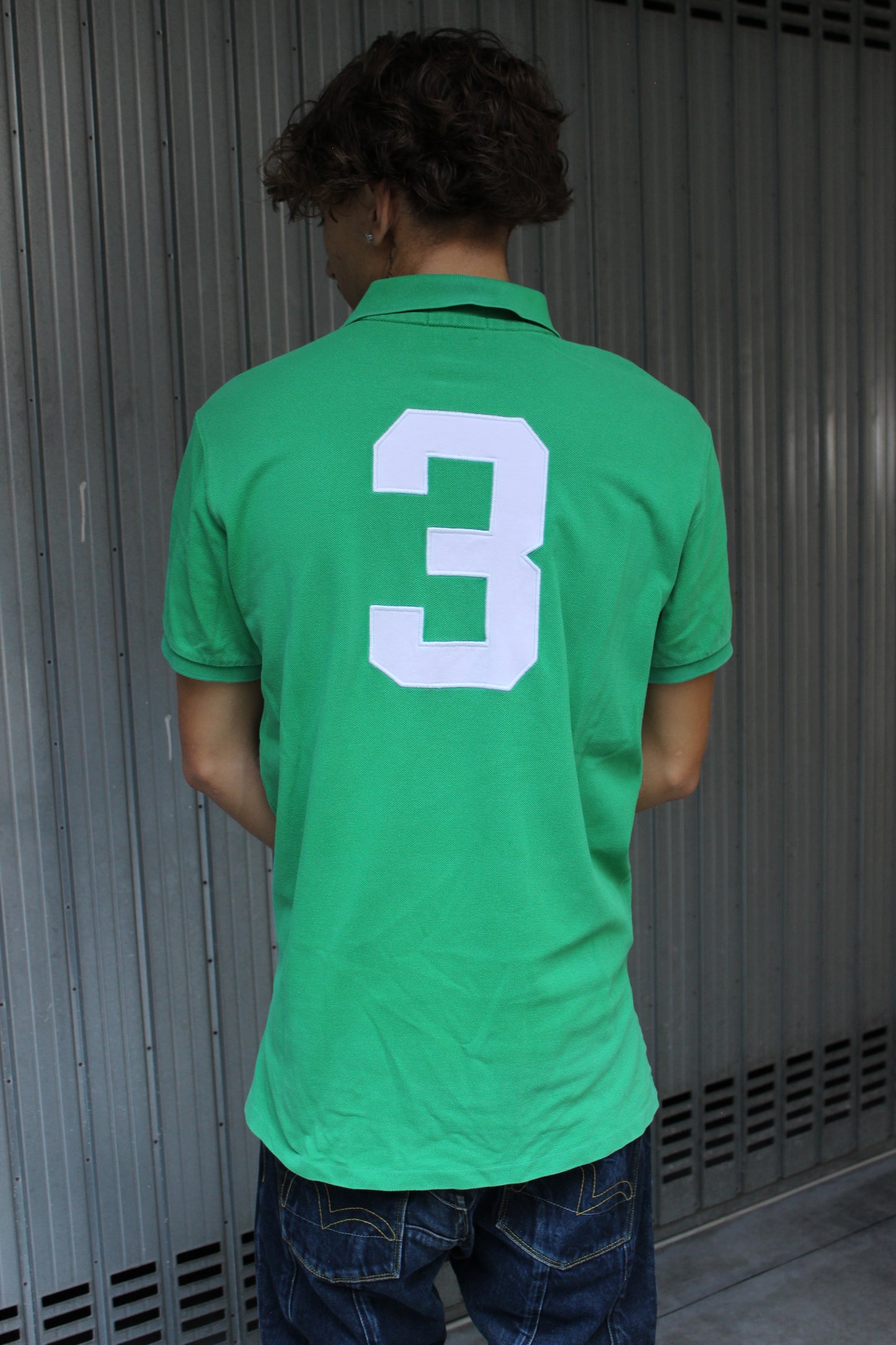 Ralph Lauren LXVII Green Polo (L)
