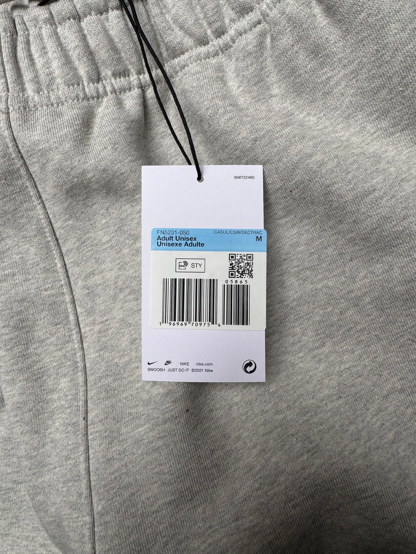 Nike Stussy Washed Grey Joggers (Medium)