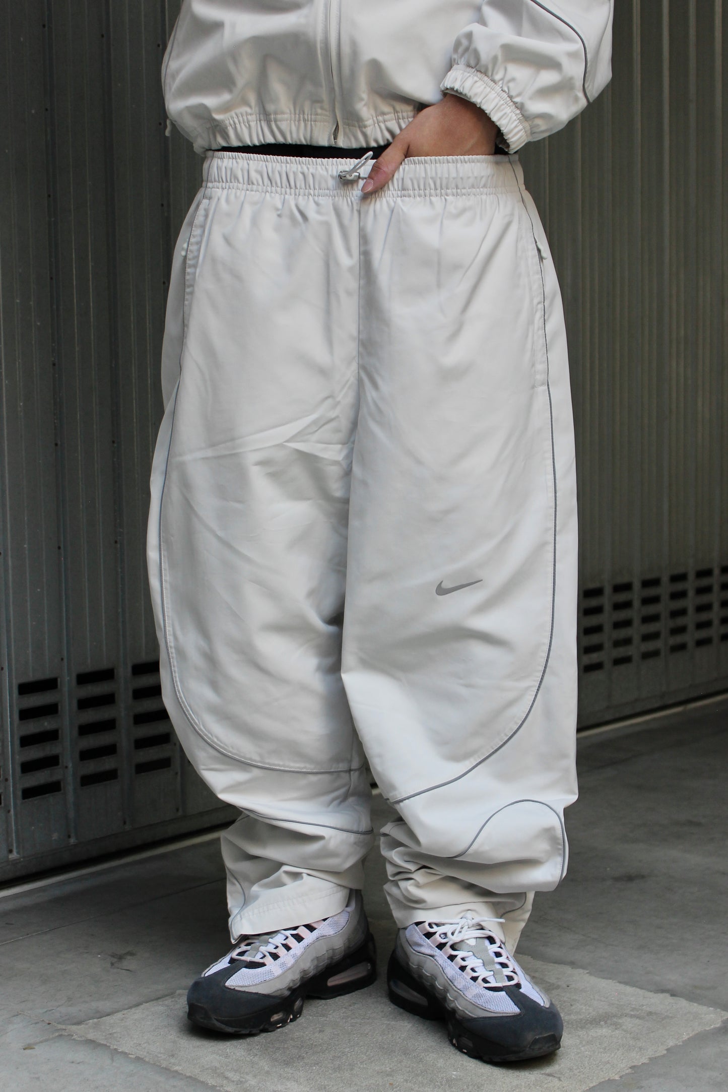 Nike Corteiz NRG Reflective White Pants (M)