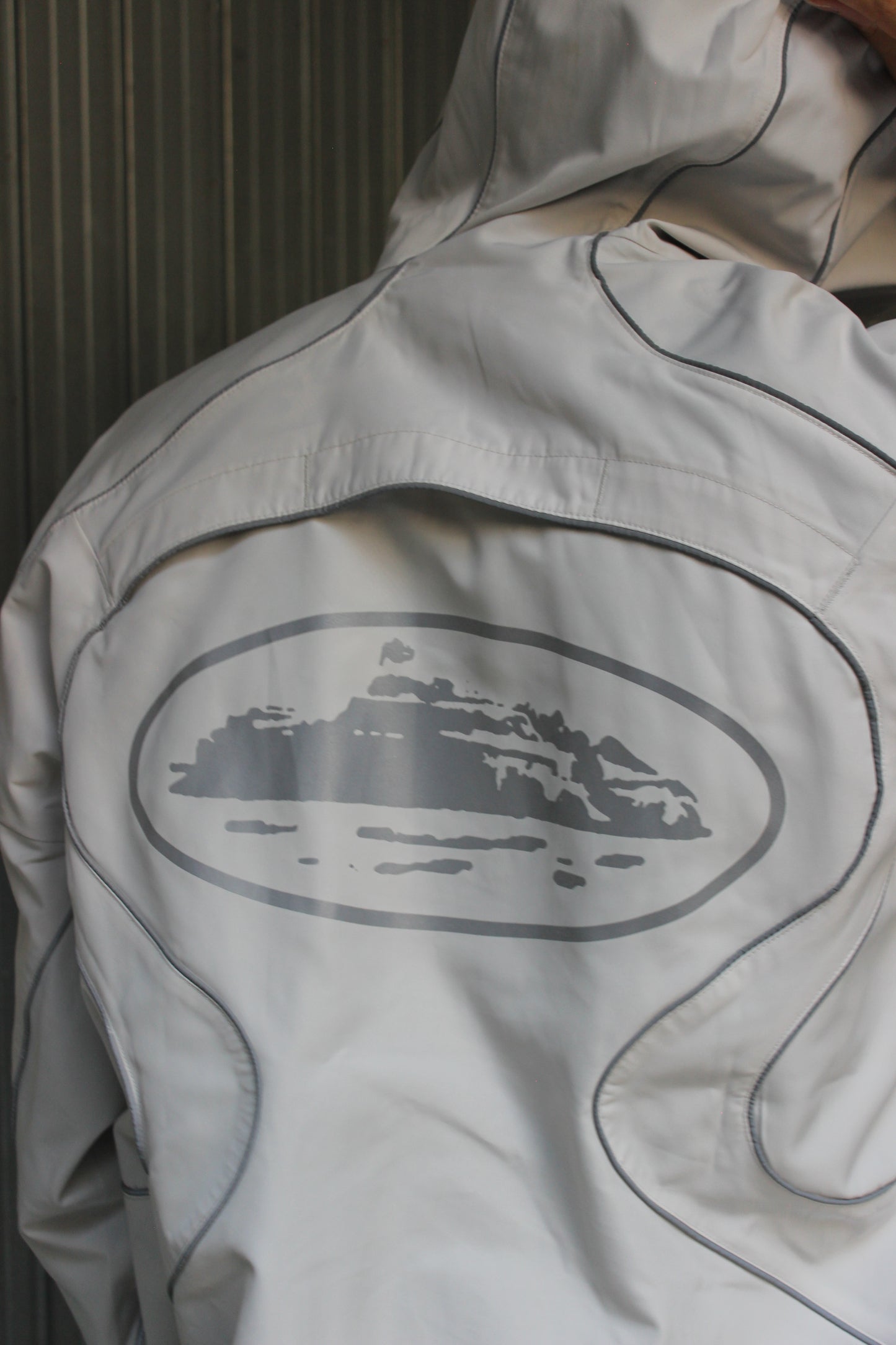 Nike Corteiz NRG Reflective White Jacket (S)