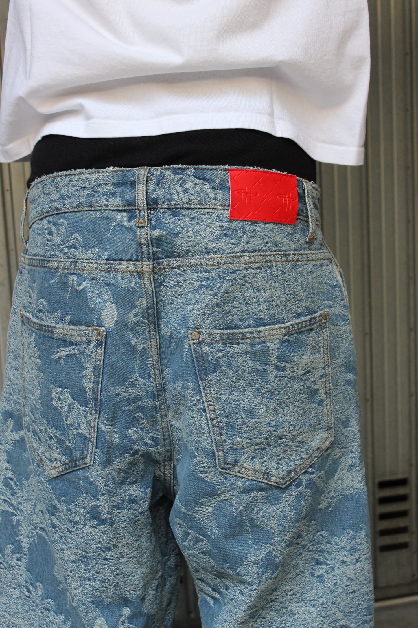 On My Way Jacquard All Over Shorts (S)