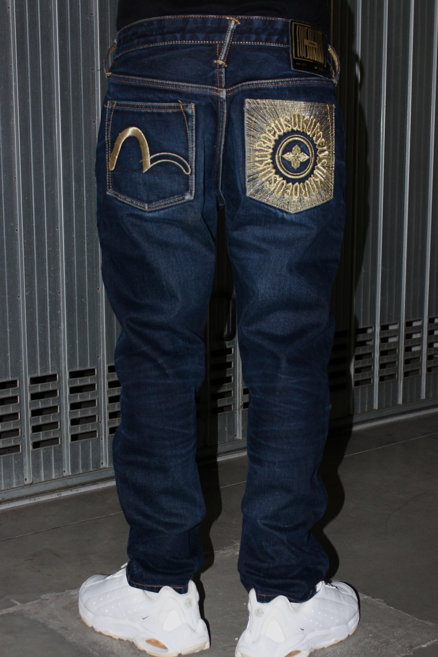 Evisukuro Japan Blue Selvedge Denim Jeans (S)