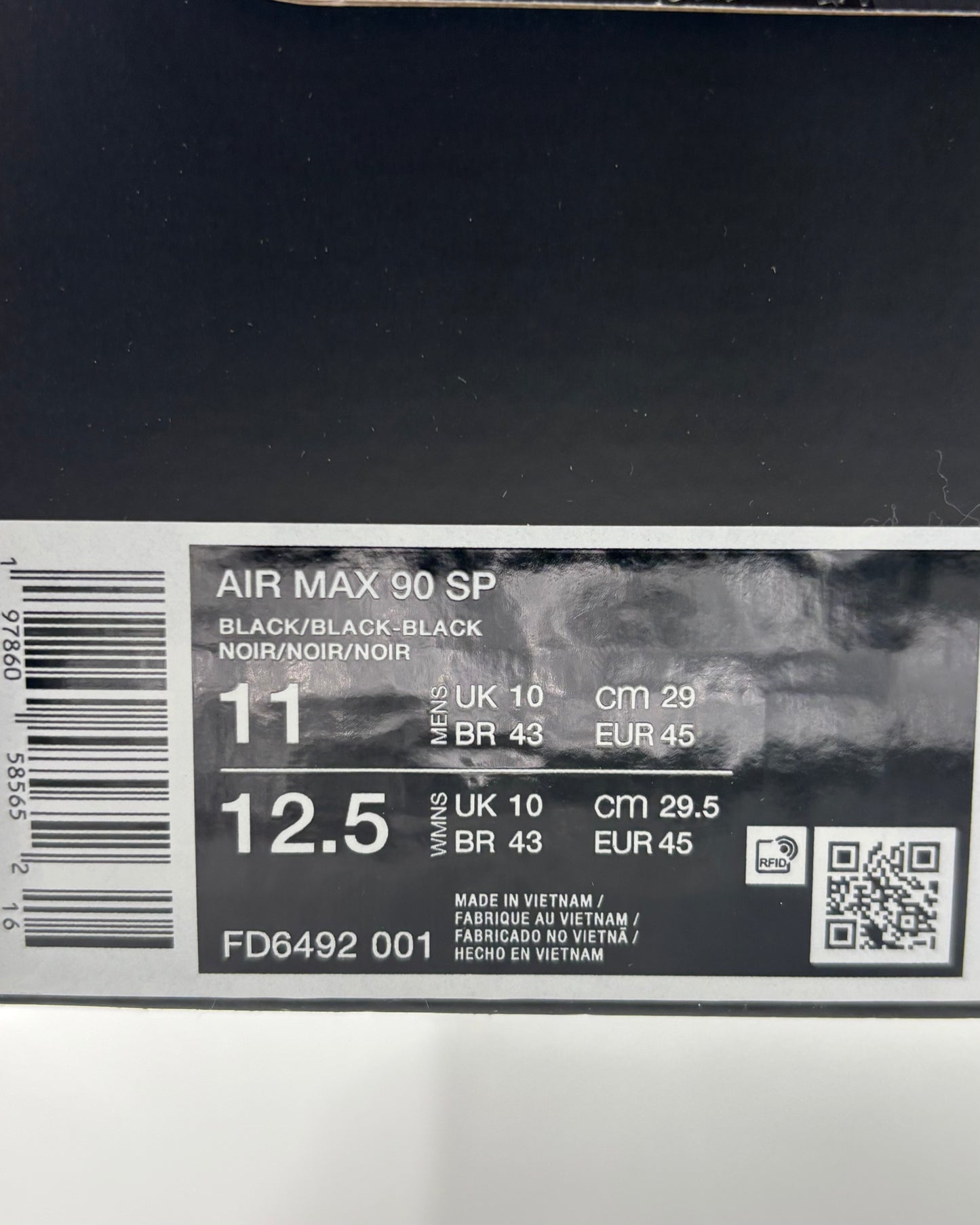 Nike Air Max 90 Slawn Black (45)