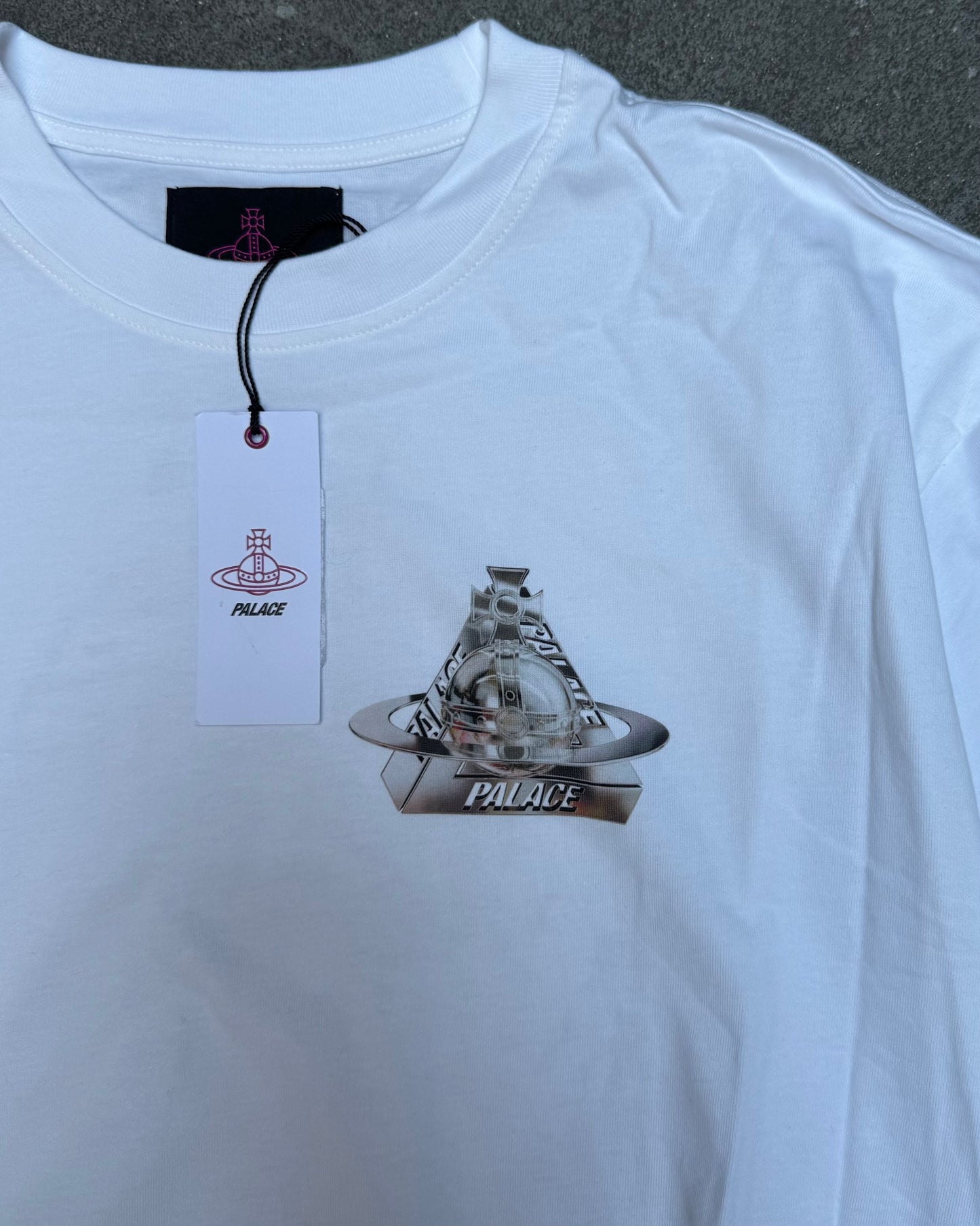 Palace x Vivienne Westwood Ringer T-Shirt Black (L & XL)