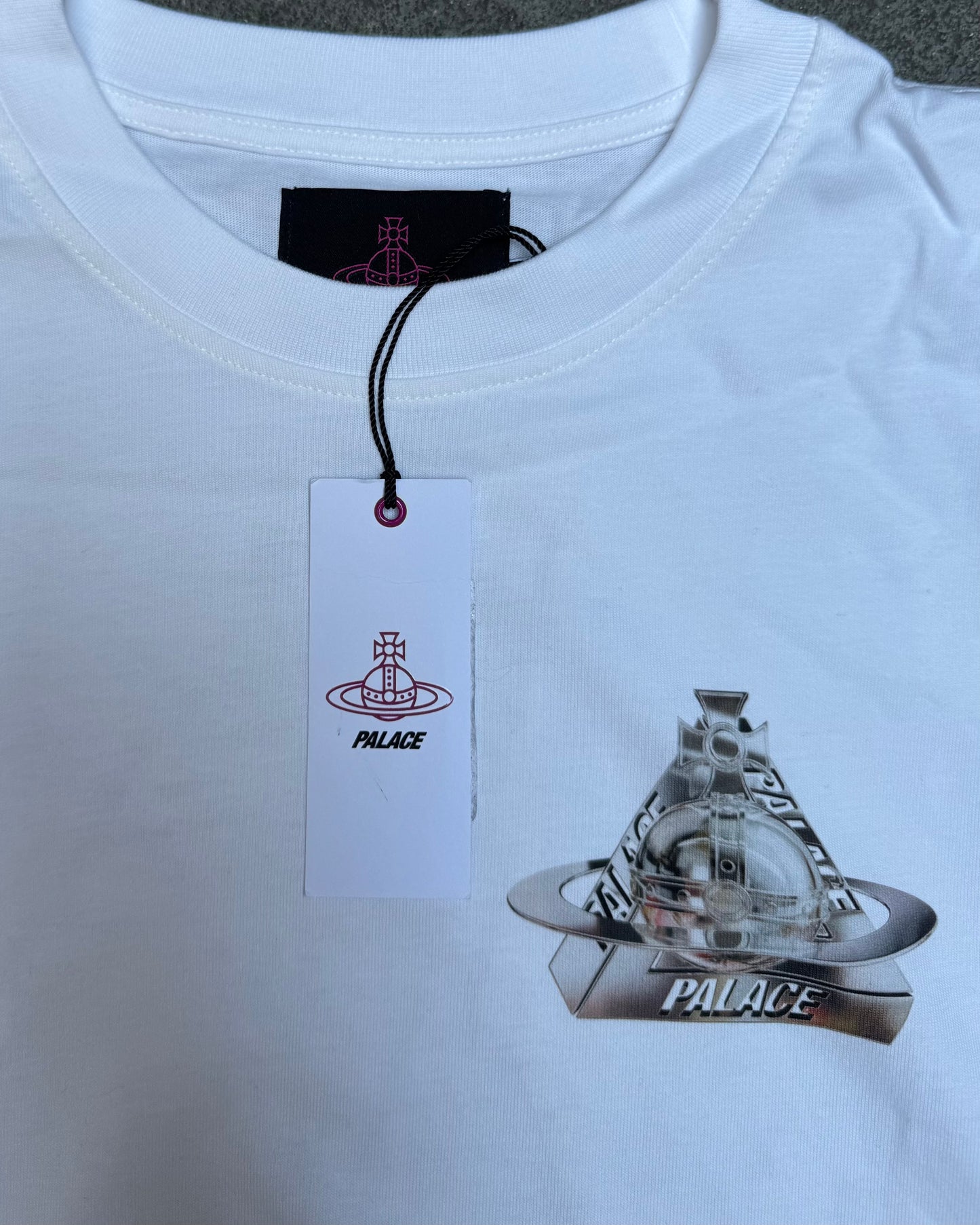 Palace x Vivienne Westwood Ringer T-Shirt Black (L & XL)