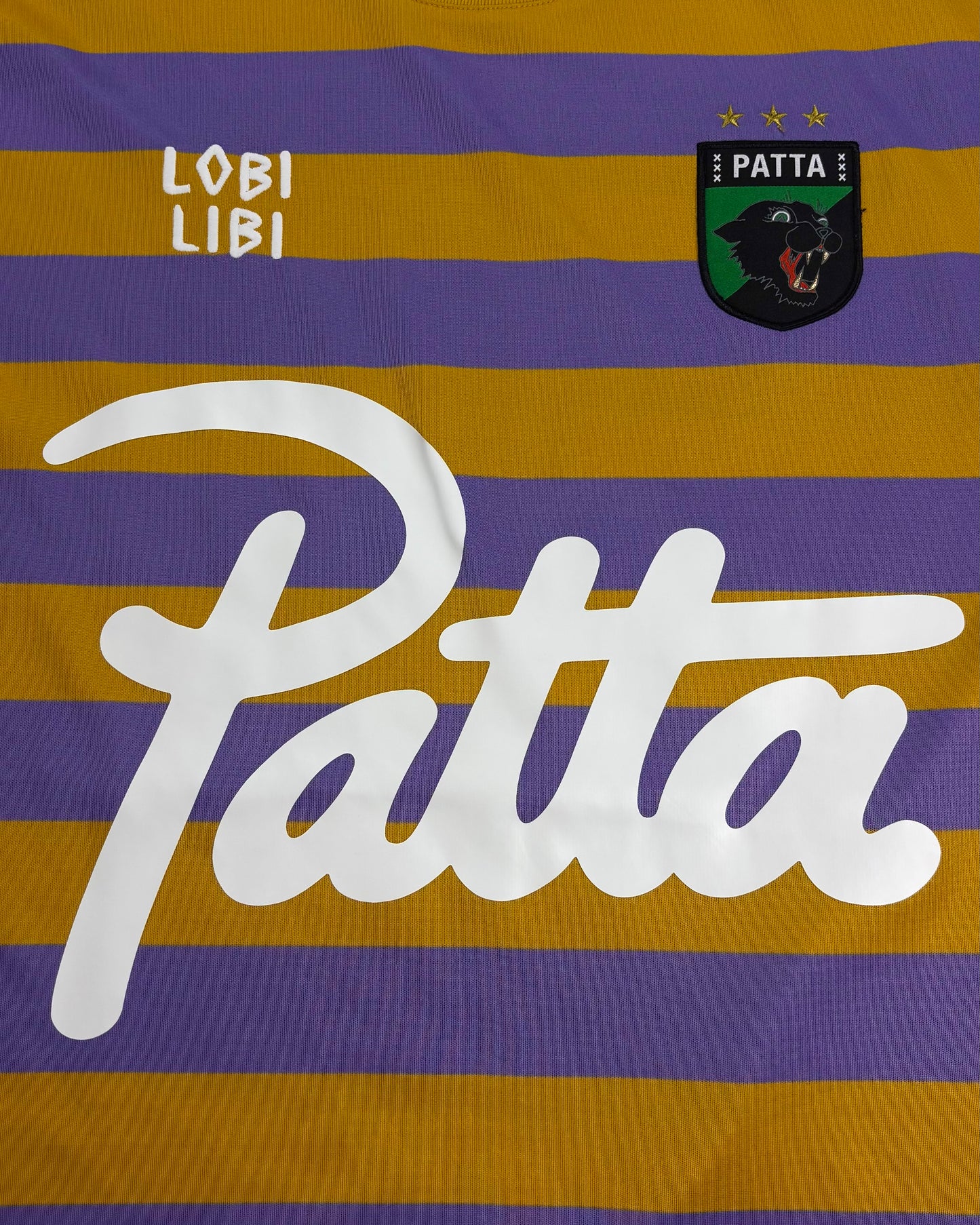 Patta Striped Football Jersey