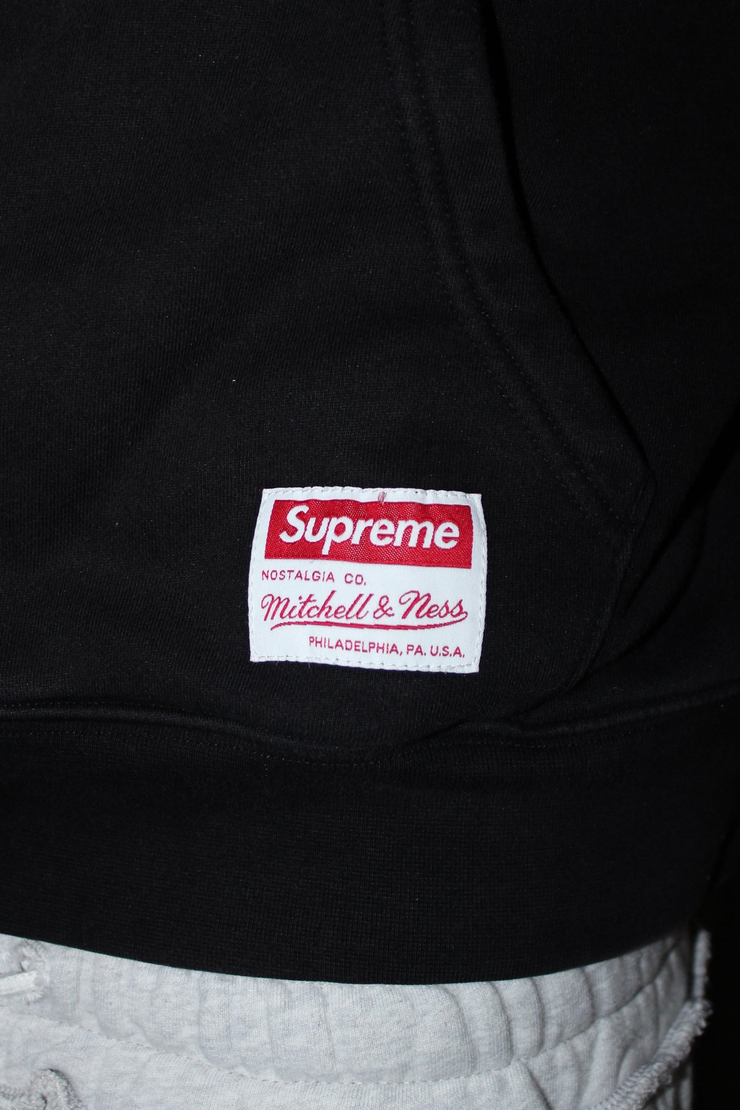 Supreme Mitchell & Ness NCAA Hoodie (M)