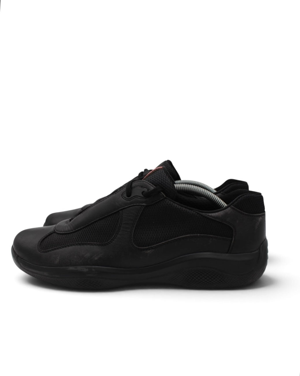 Prada America's Cup Black Leather (FIT 45 EU)