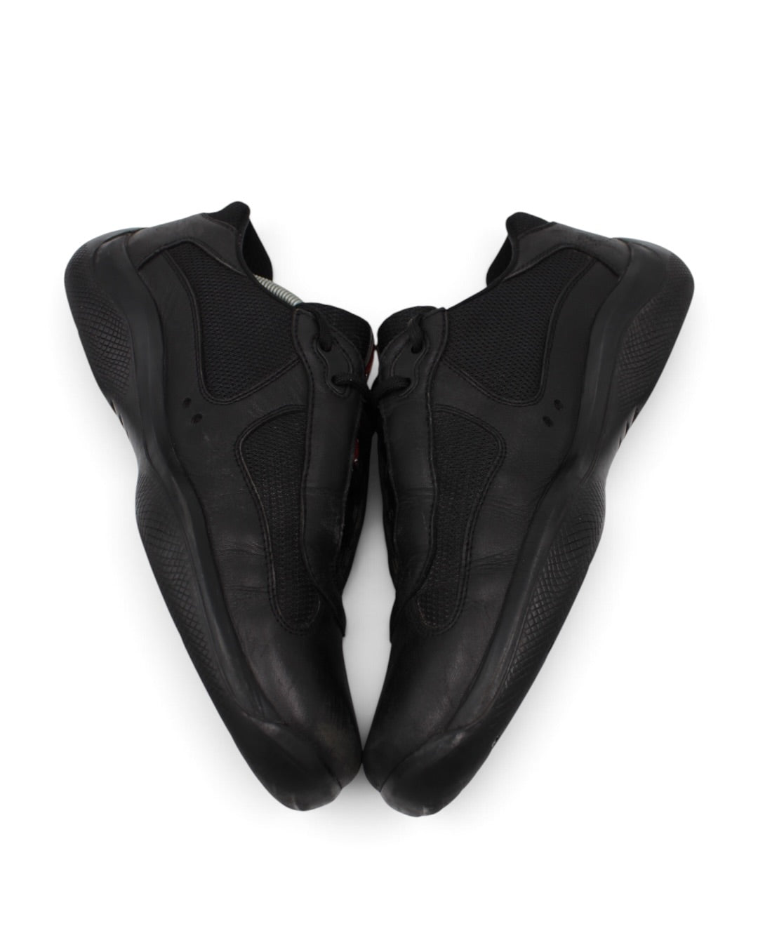 Prada America's Cup Black Leather (FIT 45 EU)