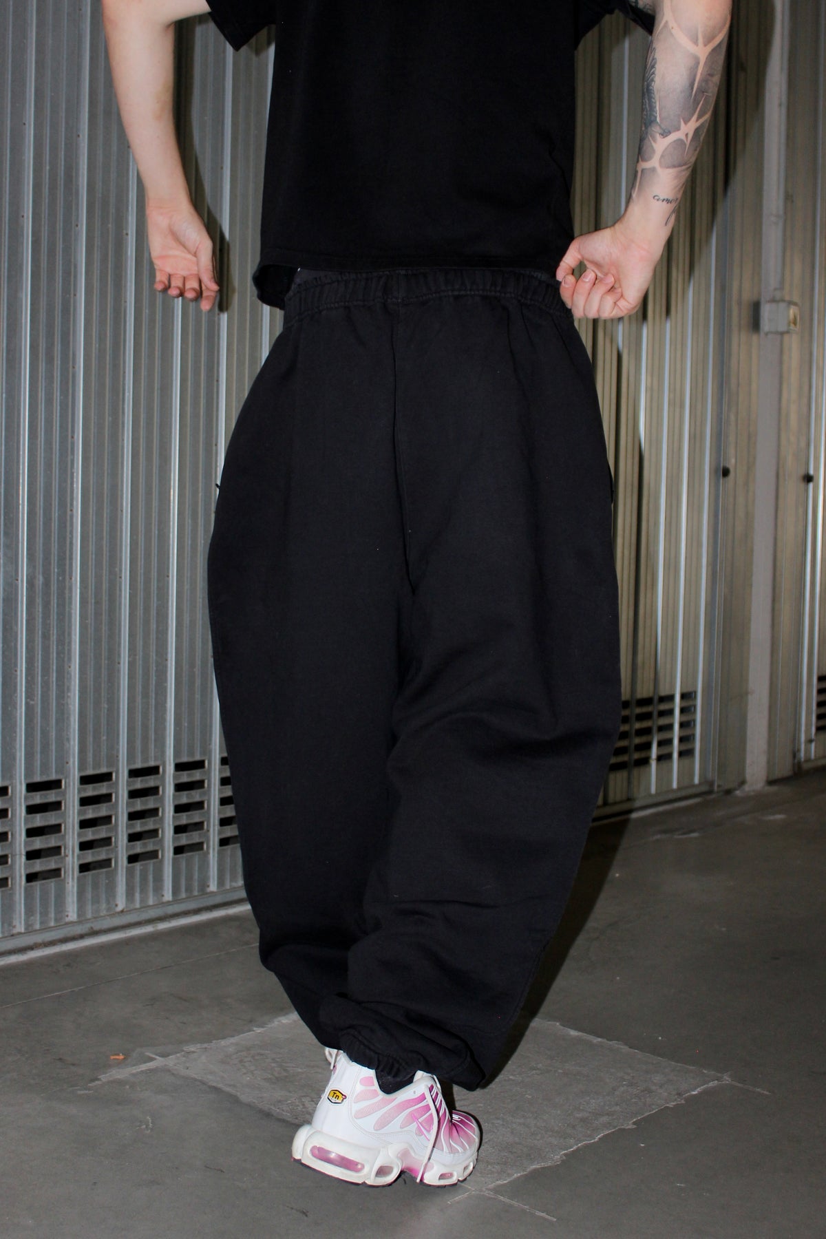 Nike Stussy Black Fleece Joggers (L)