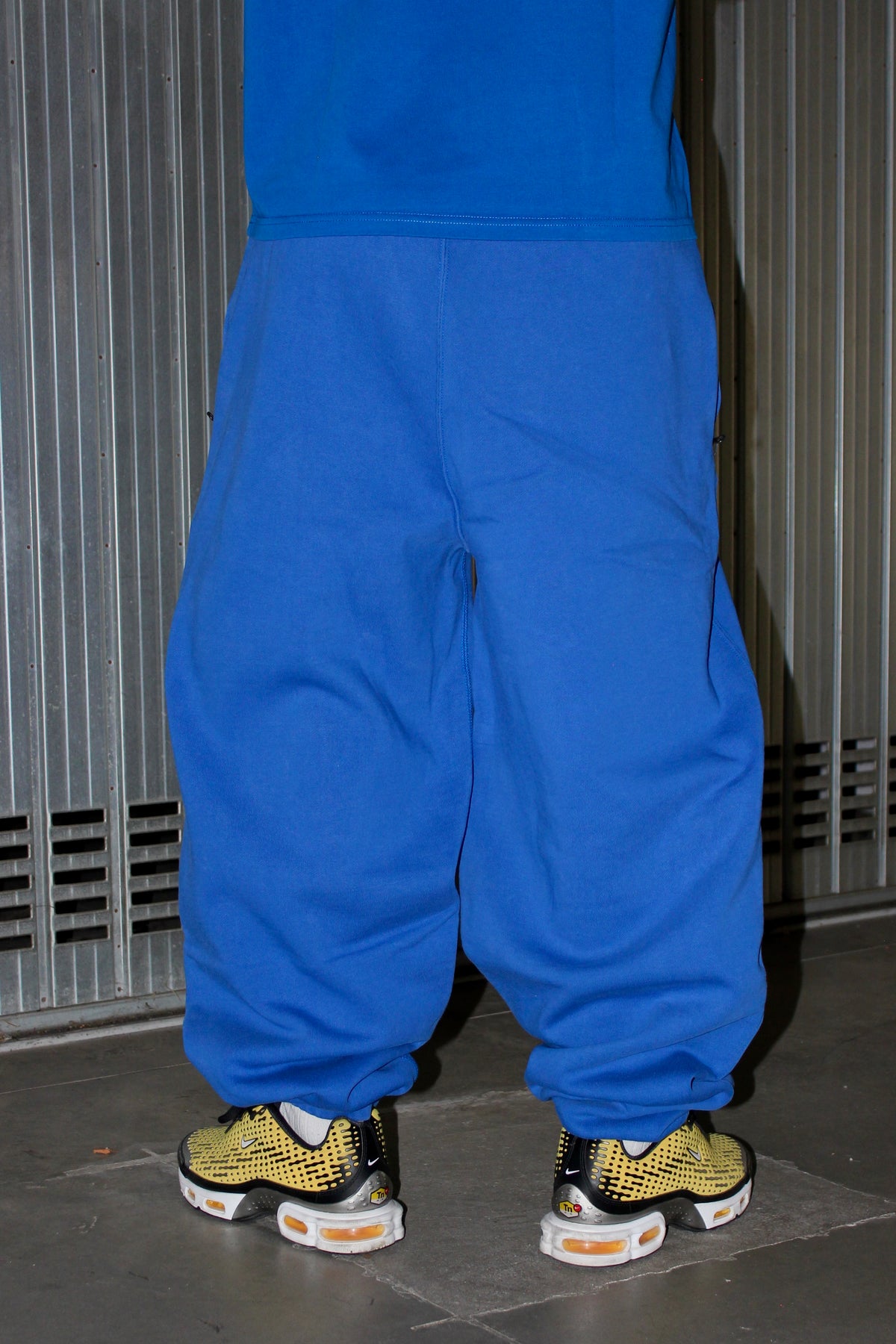 Nike Stussy Blue Fleece Joggers (M)