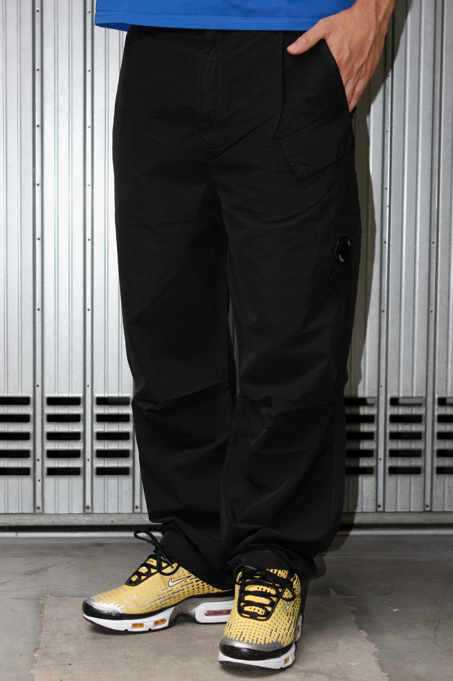 CP Company Nylon Black Pants (M)