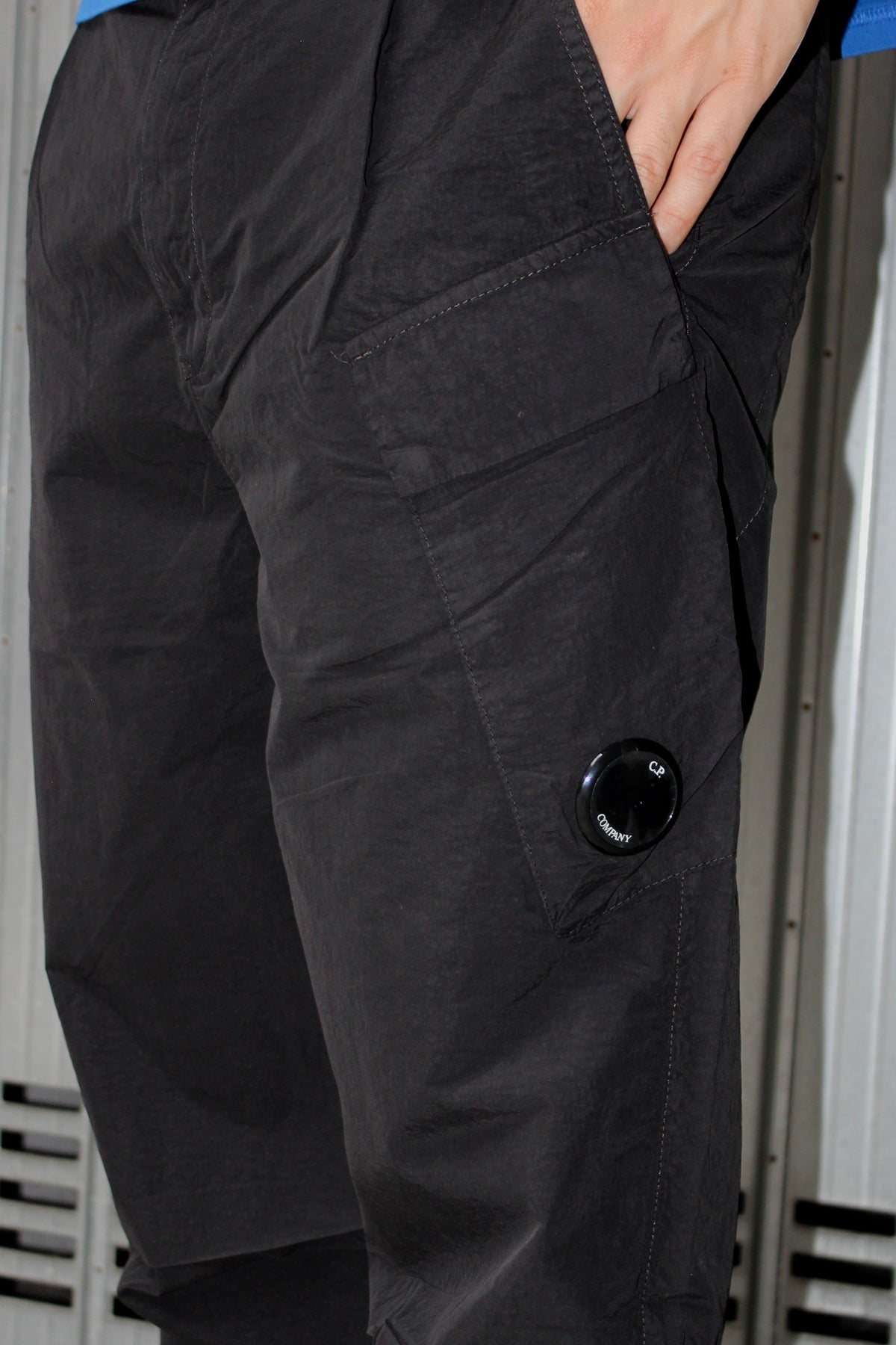 CP Company Nylon Black Pants (M)