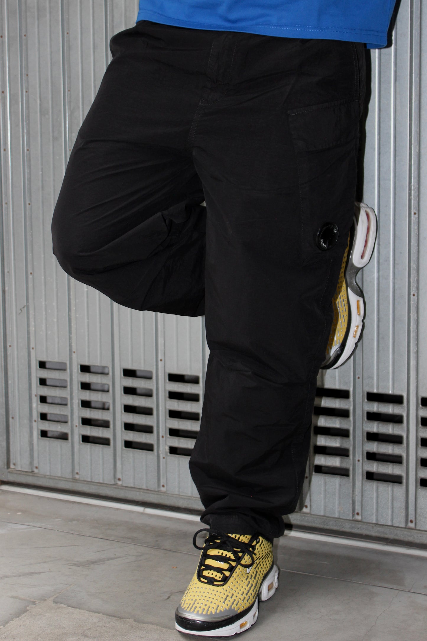 CP Company Nylon Black Pants (M)