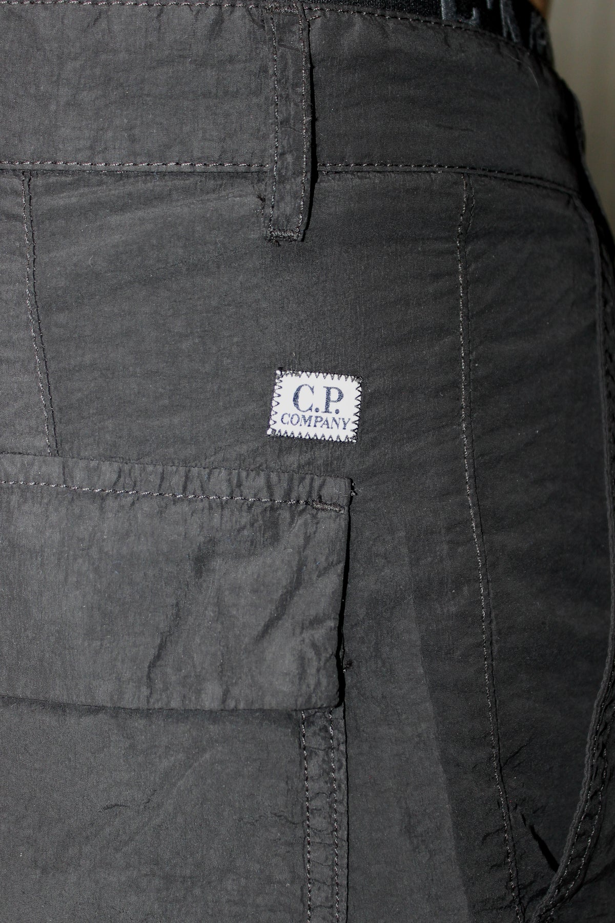 CP Company Nylon Black Pants (M)