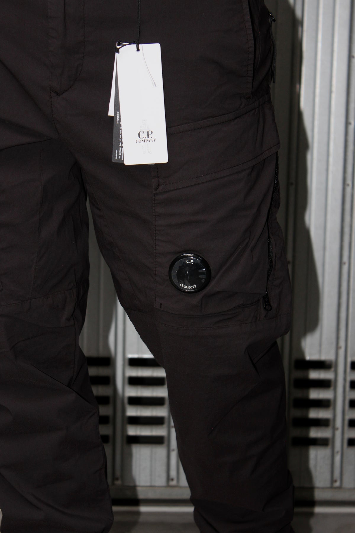 CP Company Nylon Black Pants (M)