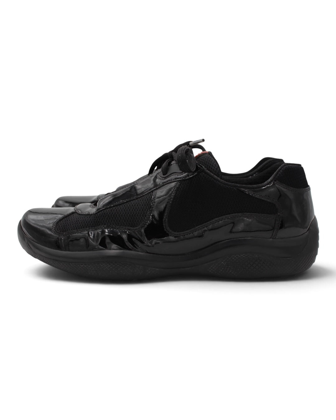 Prada America's Cup Patent Black Leather (FIT 43 EU)