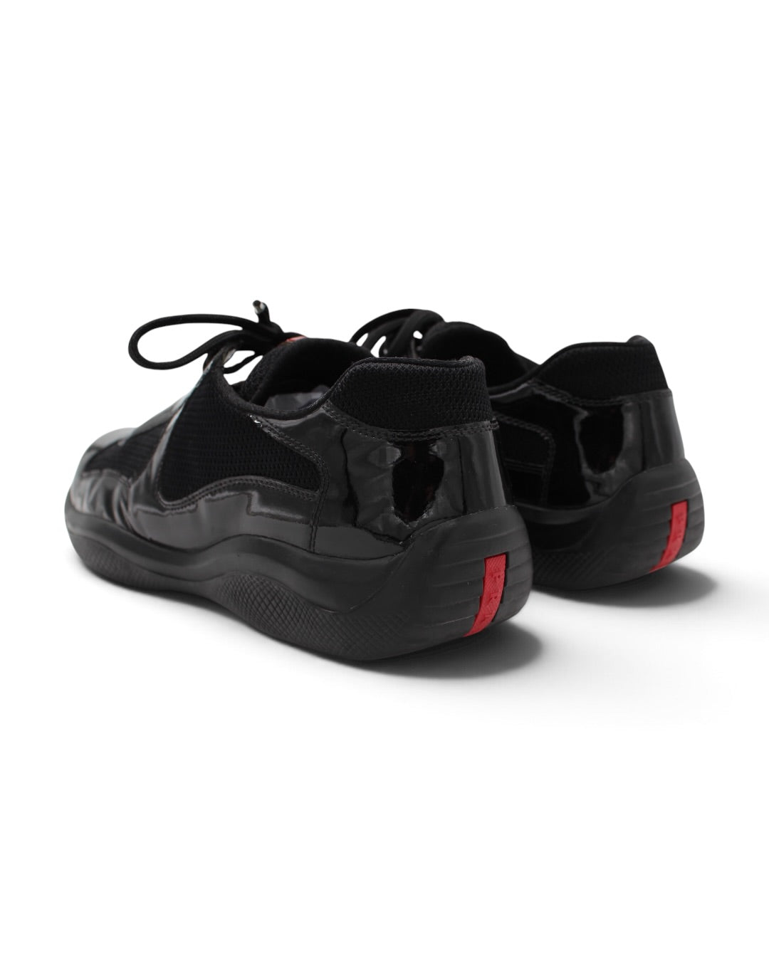 Prada America's Cup Patent Black Leather (FIT 43 EU)