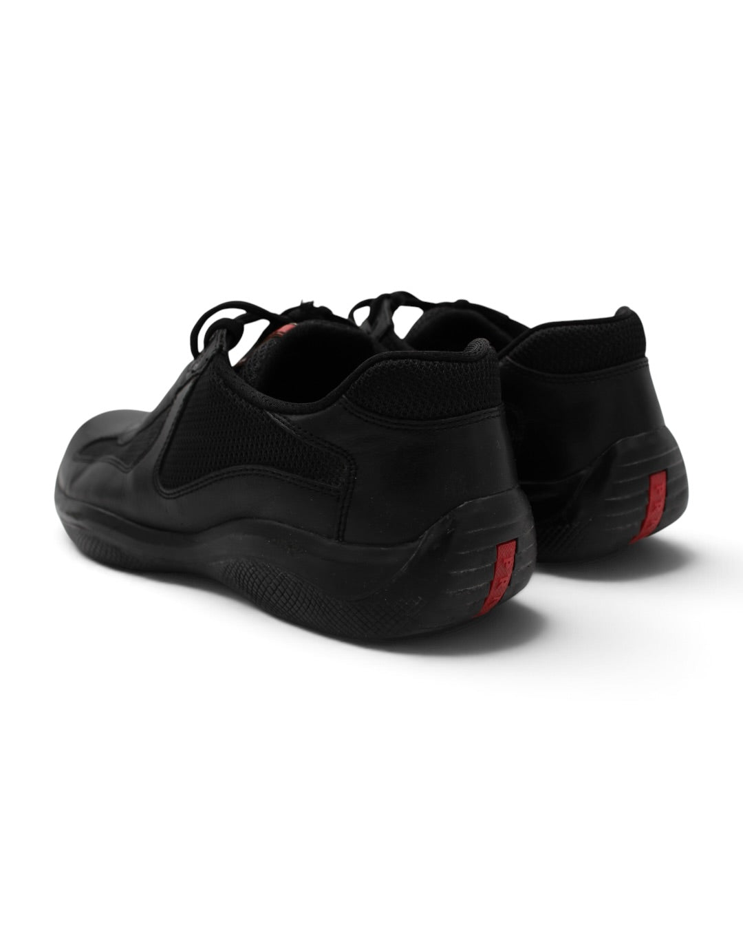 Prada America's Cup Black Leather (FIT 43 EU)