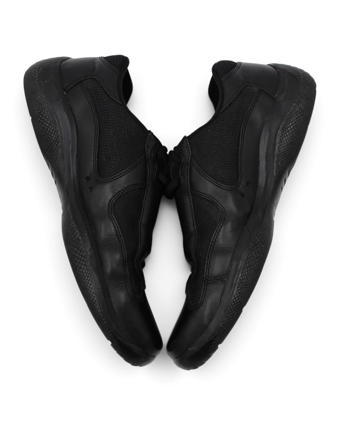 Prada America's Cup Black Leather (FIT 43 EU)
