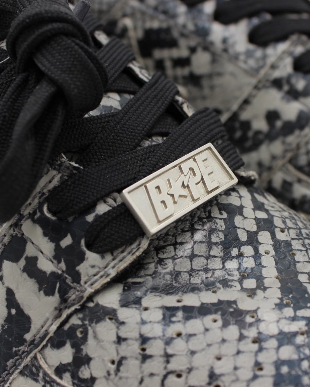 Bapesta Snakeskin BAPE Sneakers Low (44 EU)