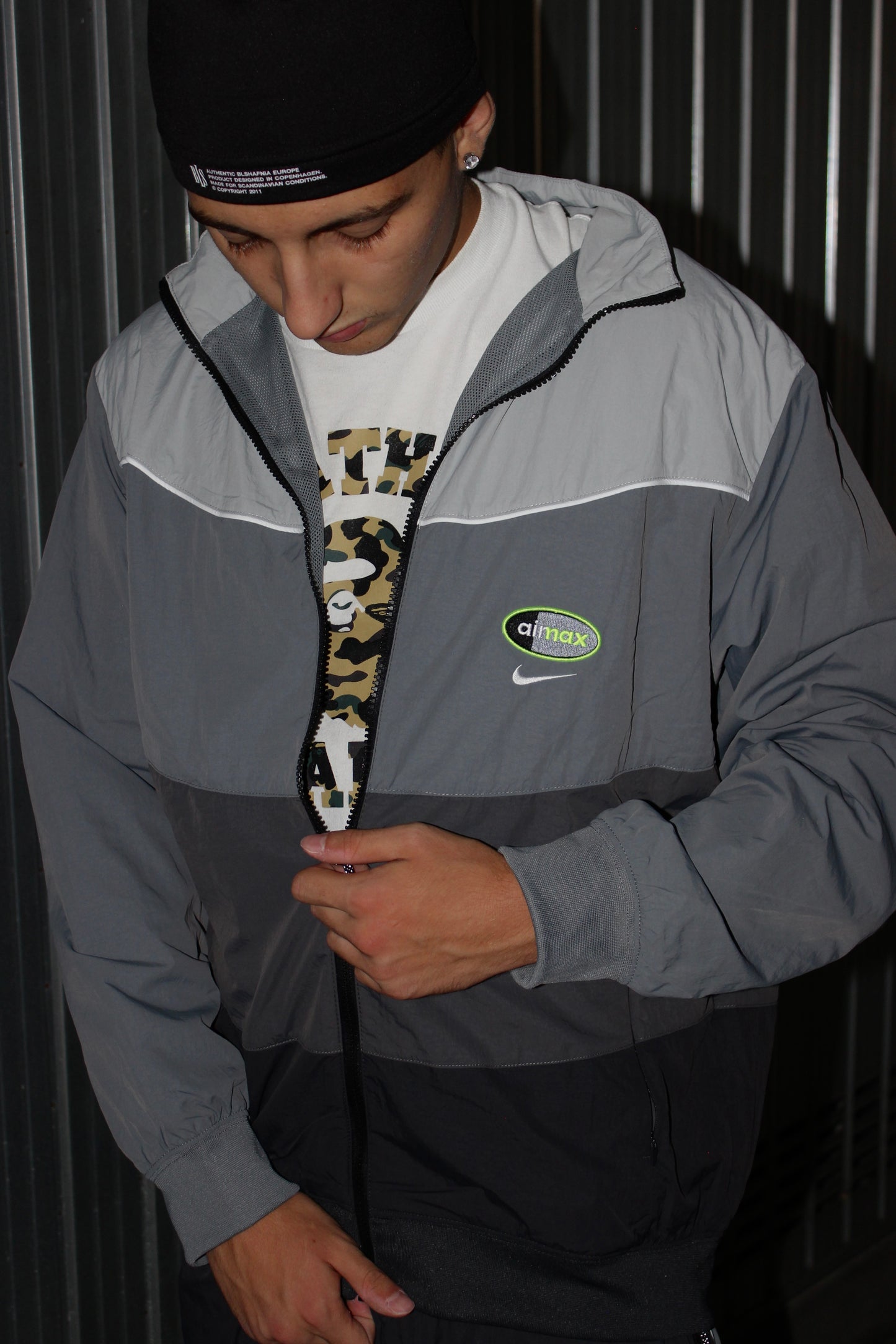 Track Jacket Nike Air Max Grey Gradient (S)