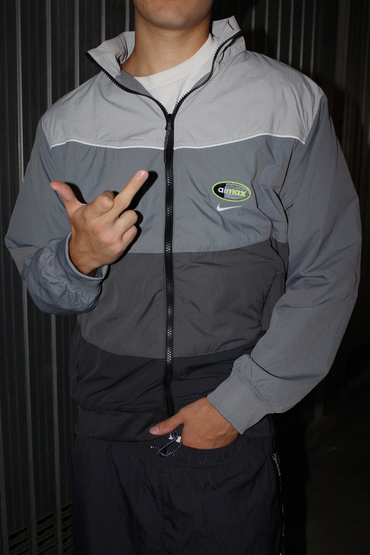 Track Jacket Nike Air Max Grey Gradient (S)