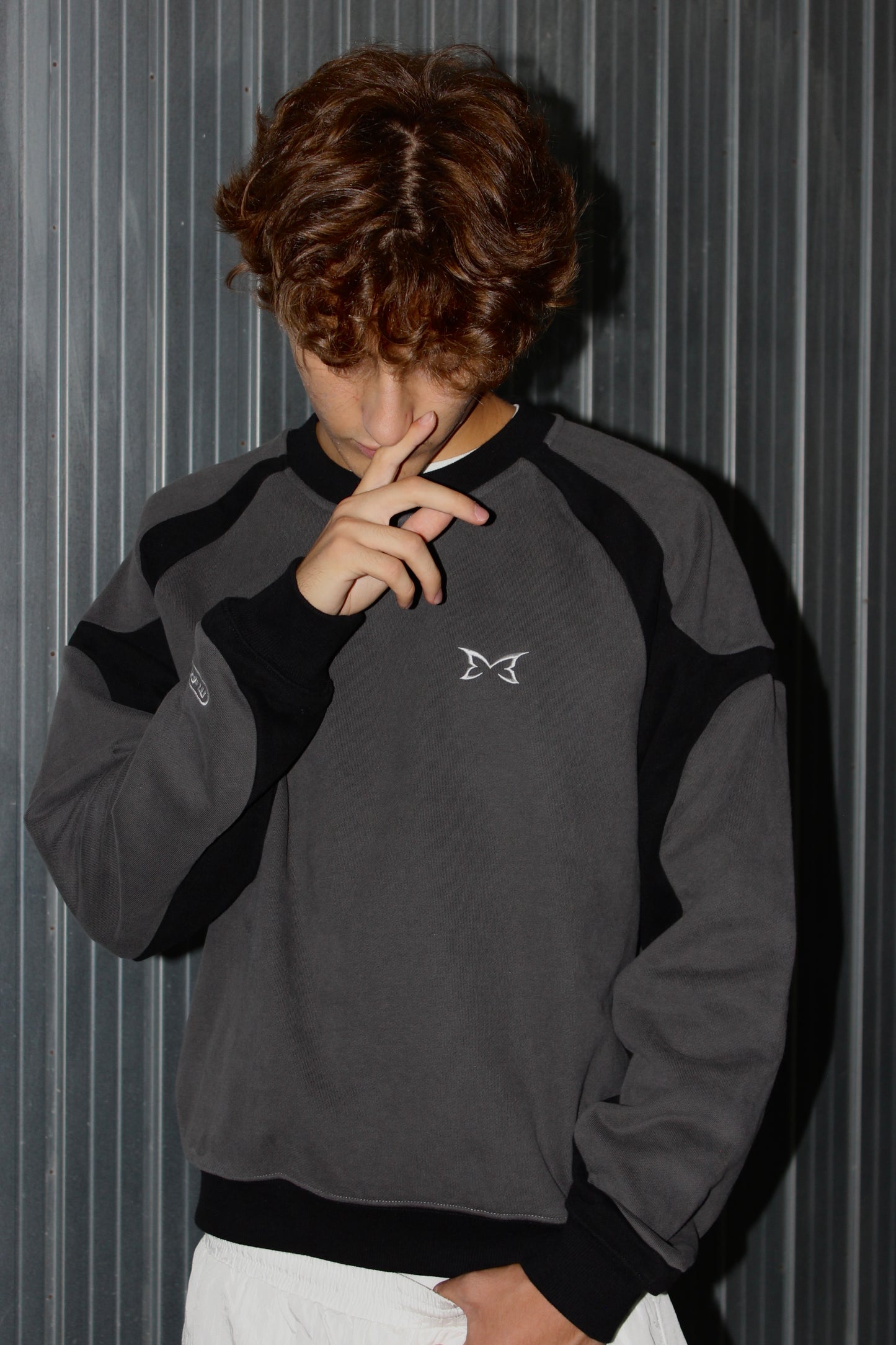 Mertra Crewneck DNA Black & Grey (S)