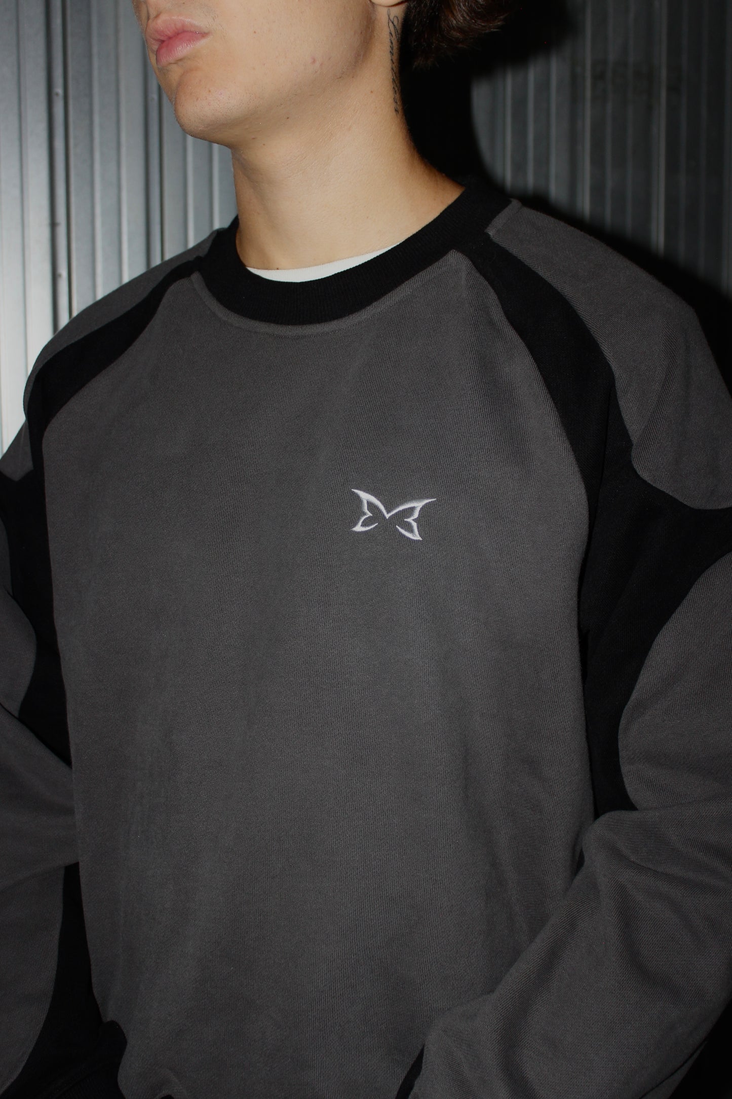 Mertra Crewneck DNA Black & Grey (S)